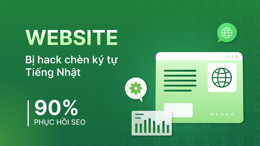 Phát hiện & Xử lý website bị hack chèn ký tự Tiếng Nhật: Lộ trình 4 giai đoạn vàng